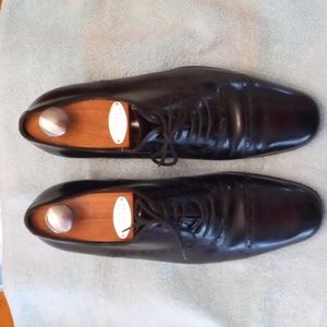 Gucci men's black dress shoes